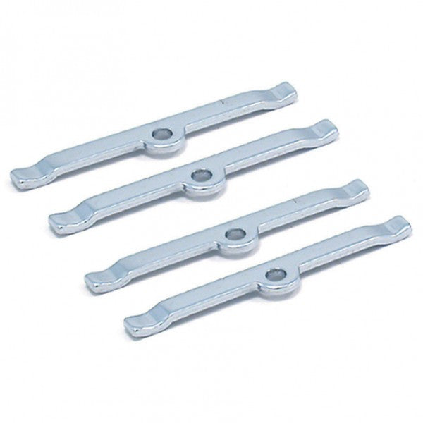 Chrome Steel Valve Cover Hold Down Tabs [Set of 4] - 66-493