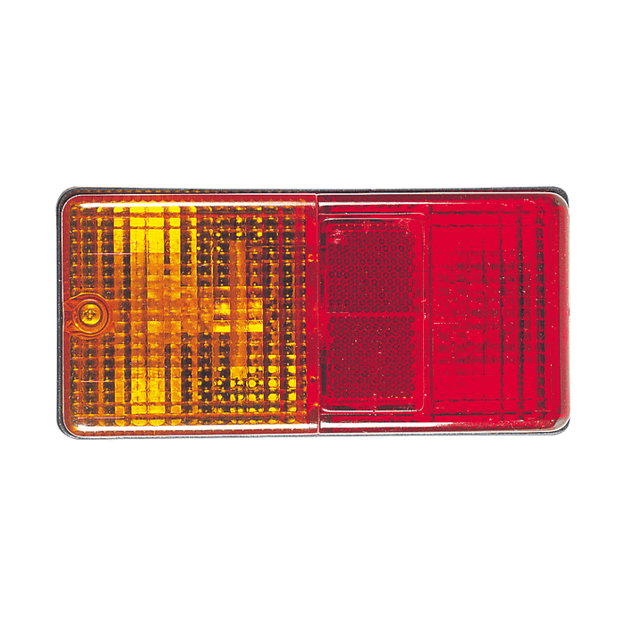 Narva Rear Stop/Tail Direction Indicator Lamp with Licence Plate Option & In-built Retro Reflector - 86470BL