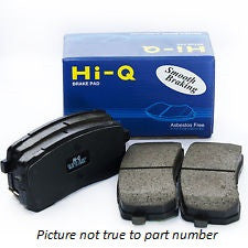 Hi-Q Brake Pads Set - SP1191 - A1 Autoparts Niddrie
