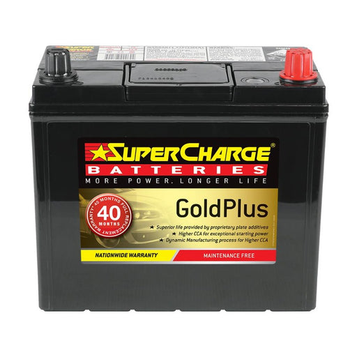 Supercharge Gold Plus Battery - MF55B24LS - A1 Autoparts Niddrie