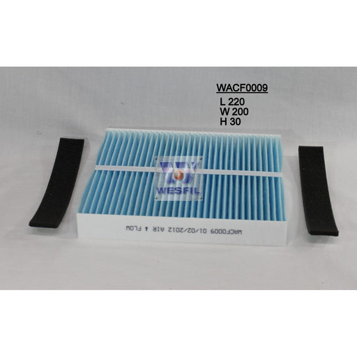 Wesfil Cabin/Pollen Air Filter - WACF0009 - RCA113P - A1 Autoparts Niddrie
 - 1
