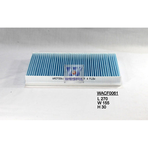 Wesfil Cabin/Pollen Air Filter - WACF0061 - RCA289C - A1 Autoparts Niddrie
 - 1