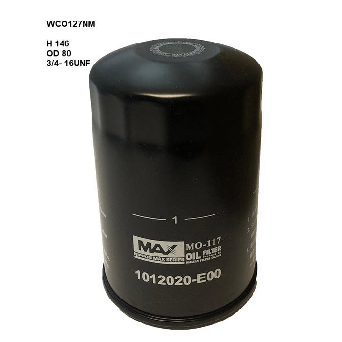 Wesfil Oil Filter - WCO127NM