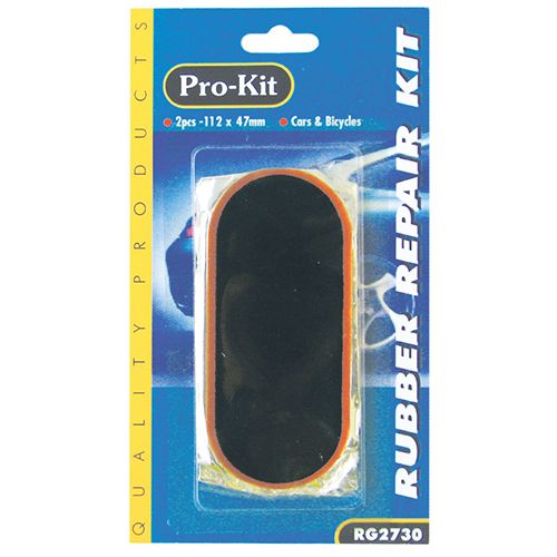 Rubber Patches - Oval 100mm (Pack of 2)