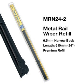 Tridon Metal Rail Wiper Refills - MRN24-2 - A1 Autoparts Niddrie
