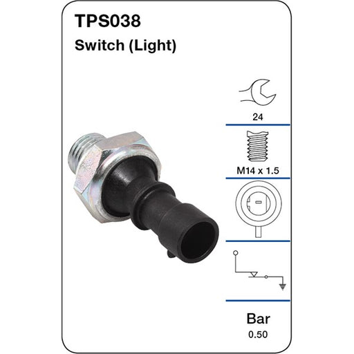 Tridon Oil Pressure Sensor - TPS038 - A1 Autoparts Niddrie