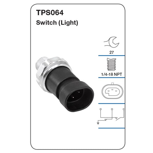 Tridon Oil Pressure Sensor - TPS064 - A1 Autoparts Niddrie