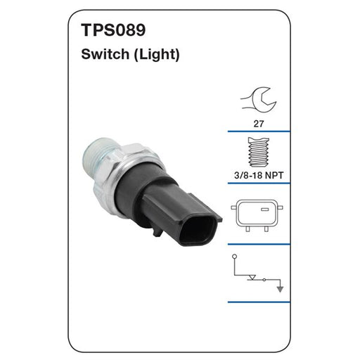 Tridon Oil Pressure Sensor - TPS089 - A1 Autoparts Niddrie