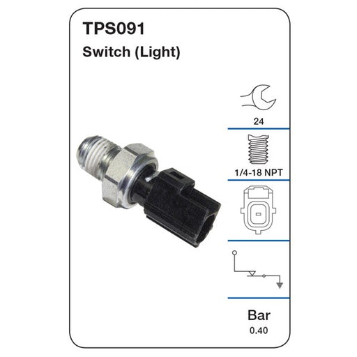 Tridon Oil Pressure Sensor - TPS091 - A1 Autoparts Niddrie