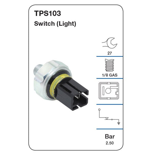 Tridon Oil Pressure Sensor - TPS103 - A1 Autoparts Niddrie