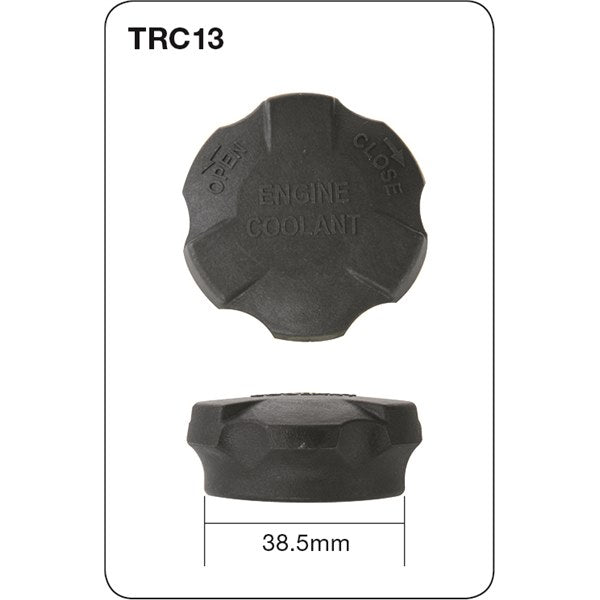Tridon Blanking Radiator Cap - TRC13