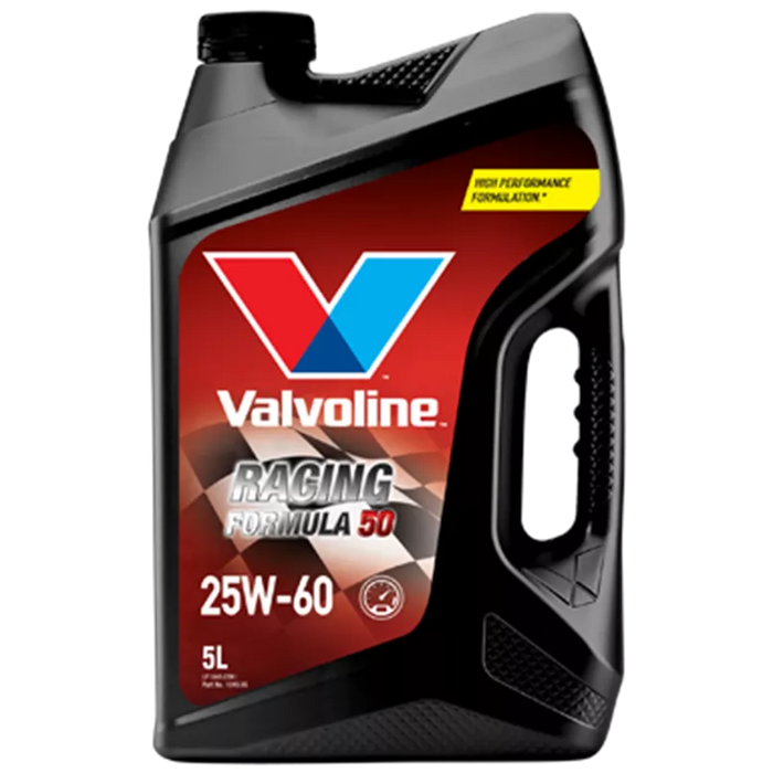 Valvoline Racing Formula 50 25W-60 Engine Oil - 5 Litre