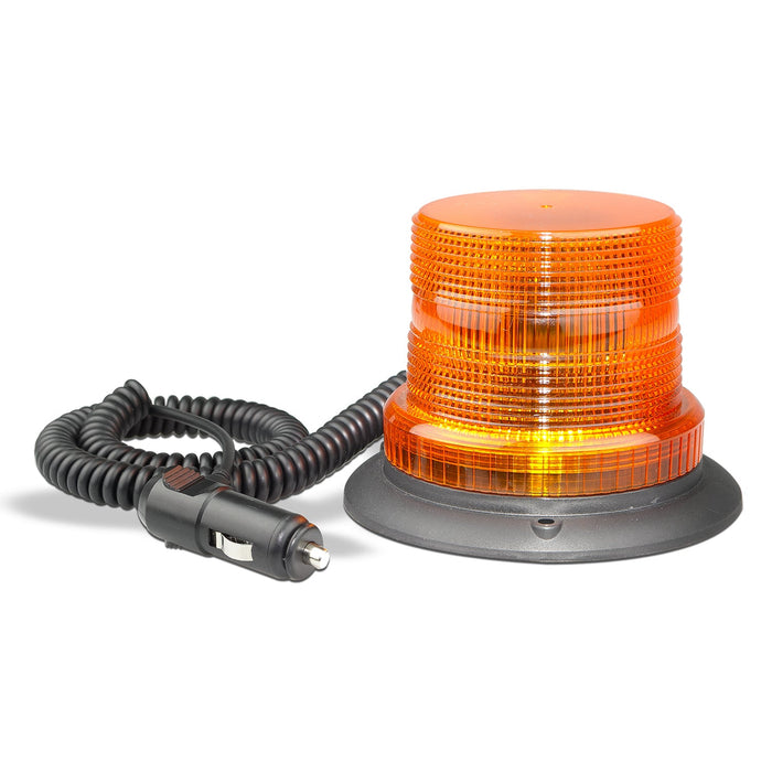 LED Auto Lamps LED Strobe Beacon (Magnetic Mount) - 128AMM
