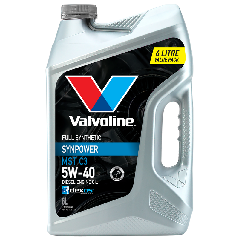 Valvoline SynPower MST C3 5W-40 Engine Oil - 6 Litre