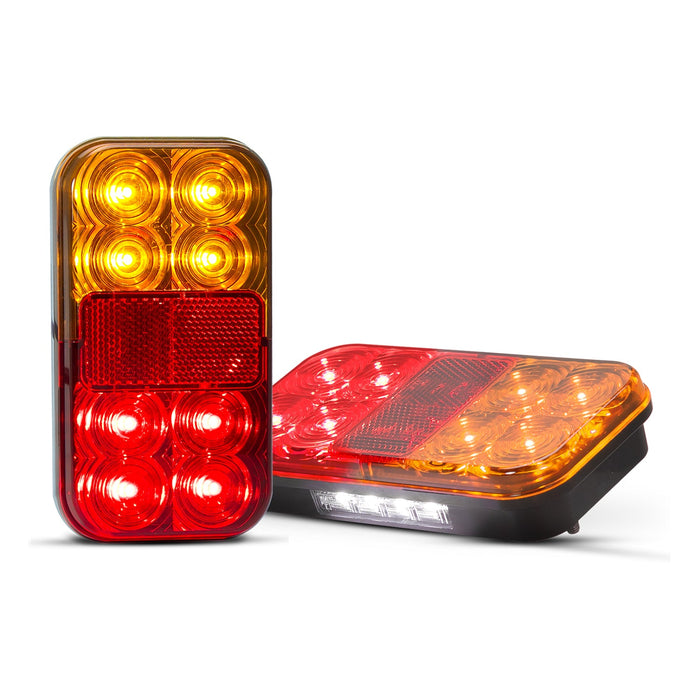 LED Autolamps Stop / Tail / Indicator / Licence Plate Lamp with Reflex Reflector - 149BARLP2