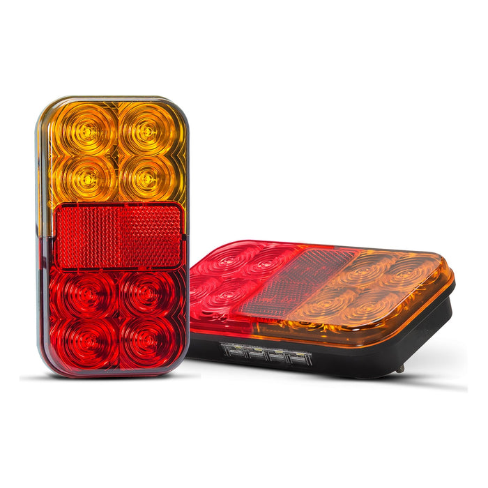 LED Autolamps Stop / Tail / Indicator / Licence Plate Lamp with Reflex Reflector - 149BARLP2