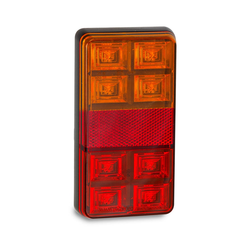 LED Auto Lamps Stop / Tail / Indicator Lamp with Reflex Reflector - 151BAR2