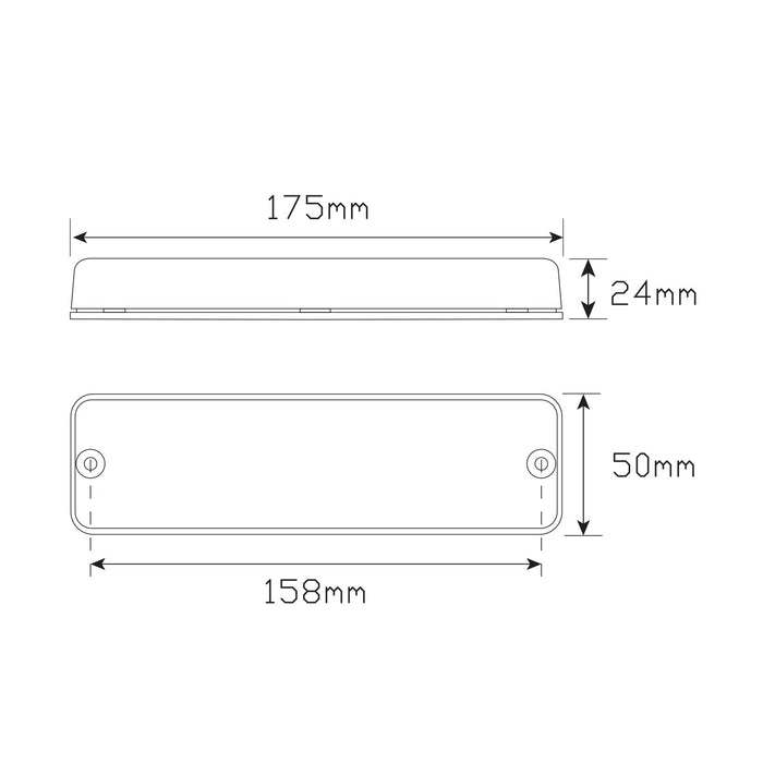 LED Auto Lamps Indicator / Position Lamp - 175AW/2