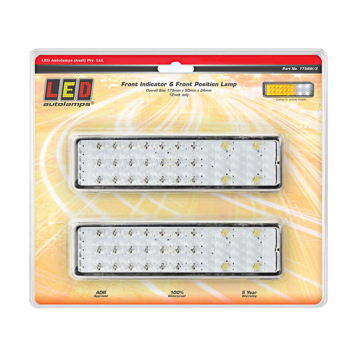 LED Auto Lamps Indicator / Position Lamp - 175AW/2 — A1 Autoparts Niddrie