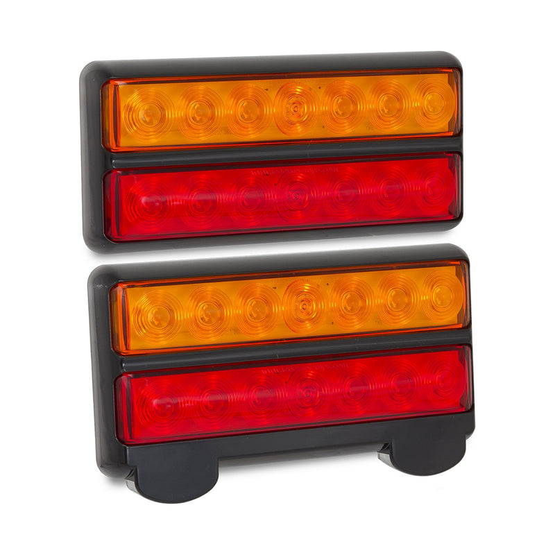 LED Autolamps Boat Trailer Lamps, Stop / Tail / Indicator / Licence - 207BARLP2