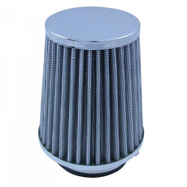 Mini Stack Pod Air Filter 3 inch ID Neck (Chrome) - 2310C