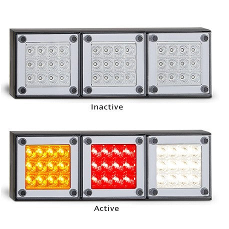 LED Autolamps Stop / Tail / Indicator & Reverse Lamp - 280TARWM