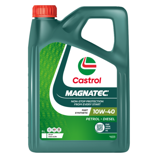 Castrol Magnatec 10W40 Engine Oil - 6 Litre