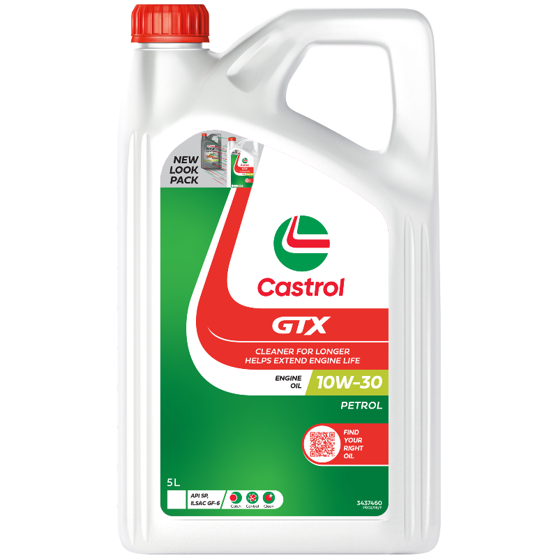 Castrol GTX 10W30 Engine Oil - 5 Litre