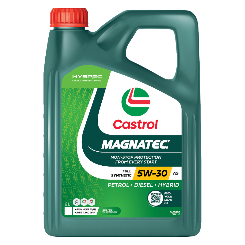 Castrol Magnatec 5W30 A5 Engine Oil - 6 Litre