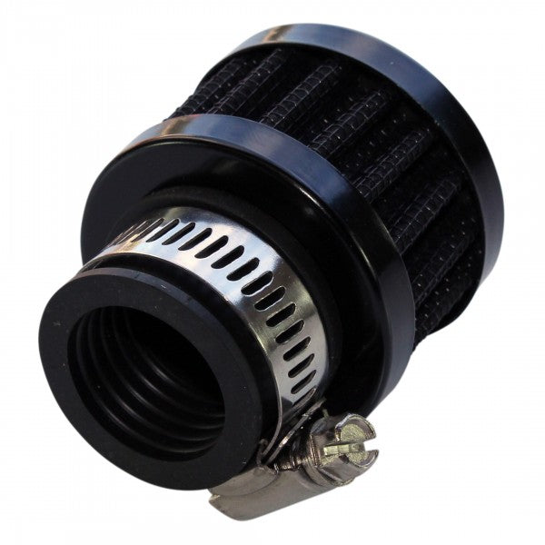 Clamp On Breather 1" (25mm) ID (Black Top Black Element) - 3991C