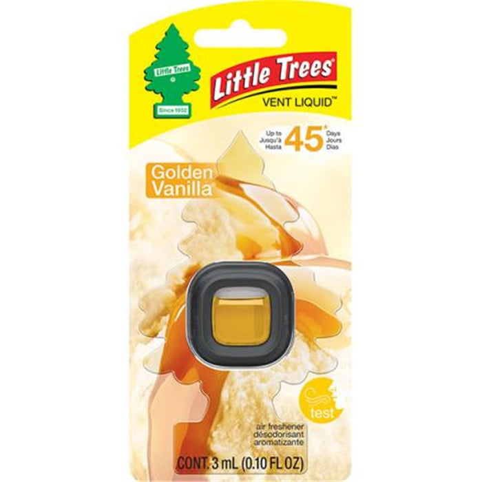 Little Trees Vent Liquid Air Freshener - Golden Vanilla