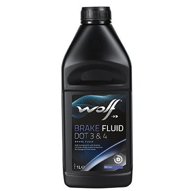 Wolf Brake Fluid Dot 3 & 4 - 1 Litre