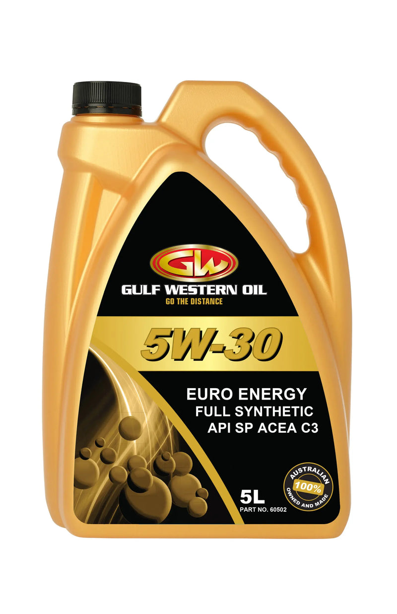 Gulf Western Euro Energy Full Synthetic 5W30 Engine Oil - 5 Litre