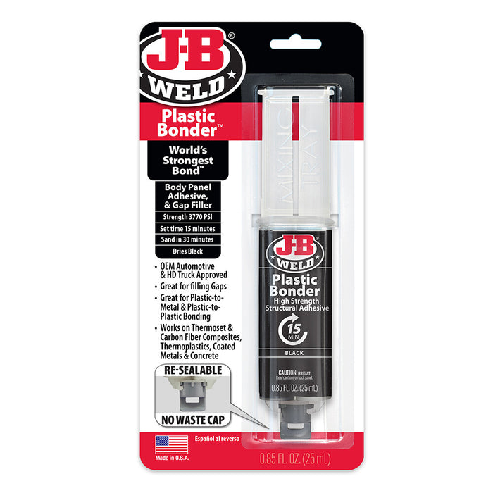 JB Weld Plastic Bonder (25ml) - 50139