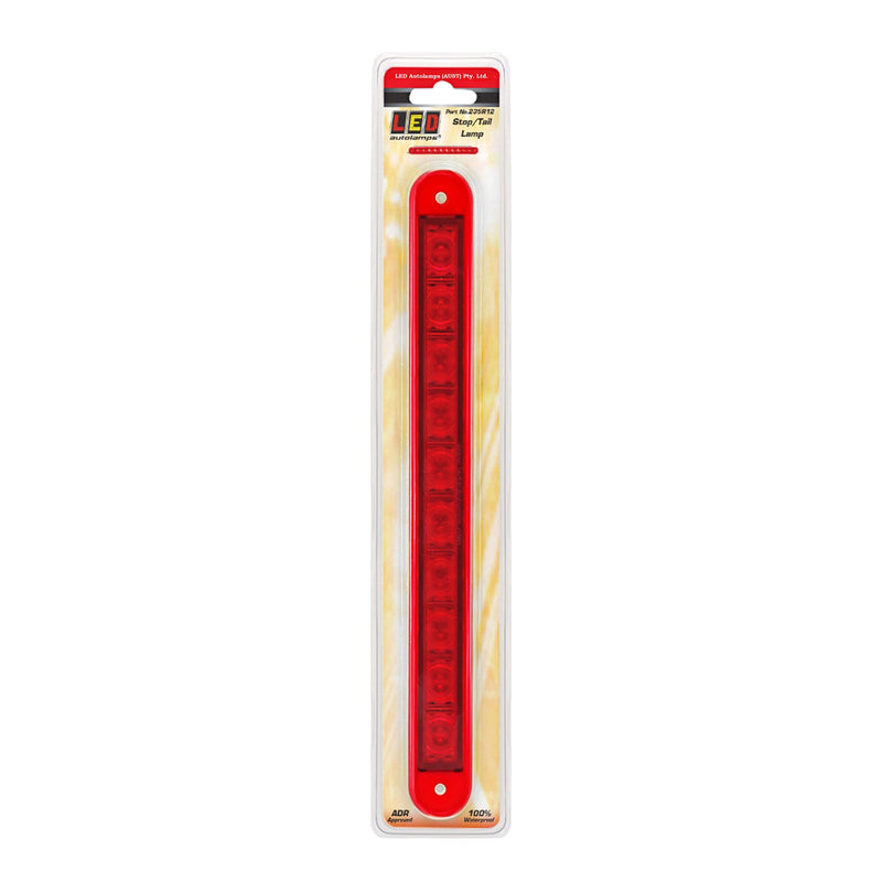 LED Autolamps Stop / Tail Recessed Strip Lamp - 235R12