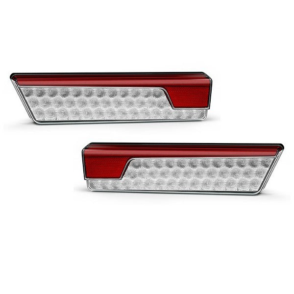 LED Autolamps LED Rear Combination Lamps (Pack of 2) - 355ARWM-2