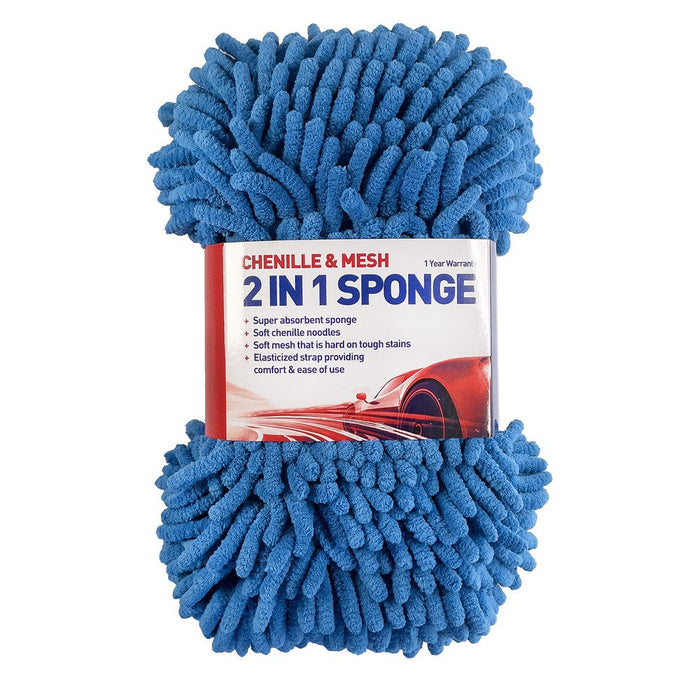 The One Chenille & Mesh 2 in 1 Sponge
