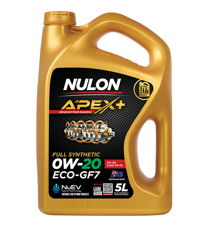 Nulon APEX+ 0W-20 ECO-GF7 Engine Oil - 5 Litre