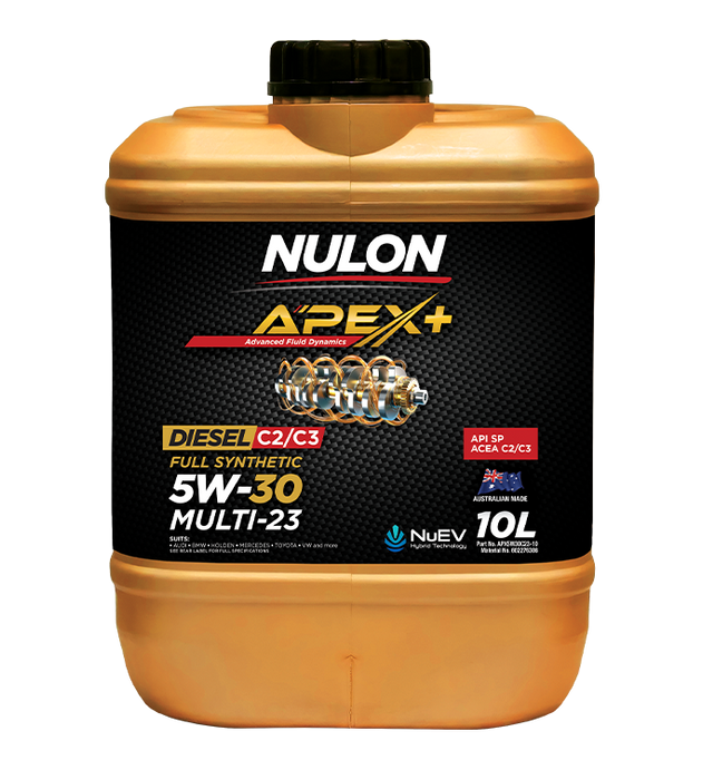 Nulon Apex+ 5W30 Multi-23 Engine Oil - 10 Litre