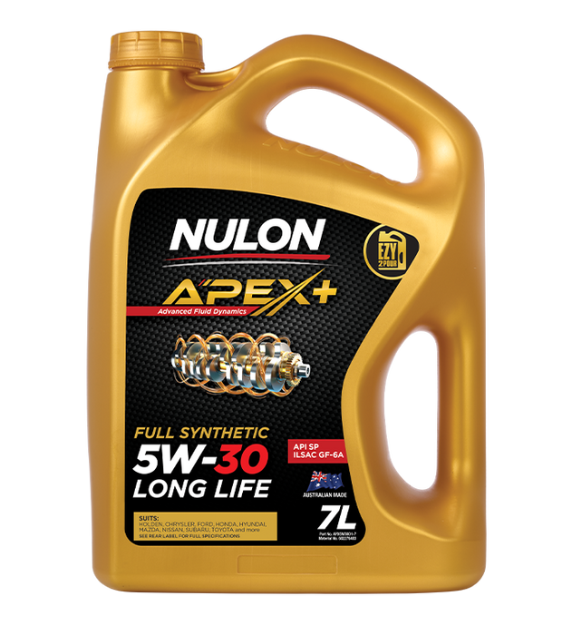 Nulon Apex+ 5W30 Long Life Engine Oil - 7 Litre