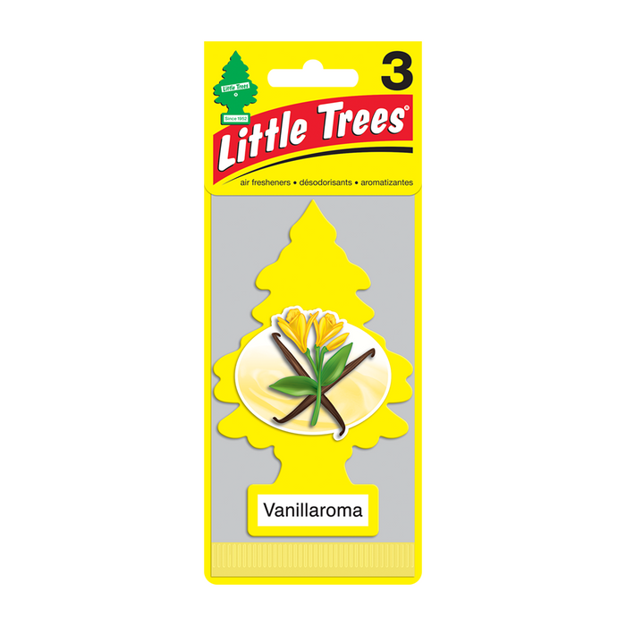 Little Trees Air Freshener - 3 Pack - Vanillaroma