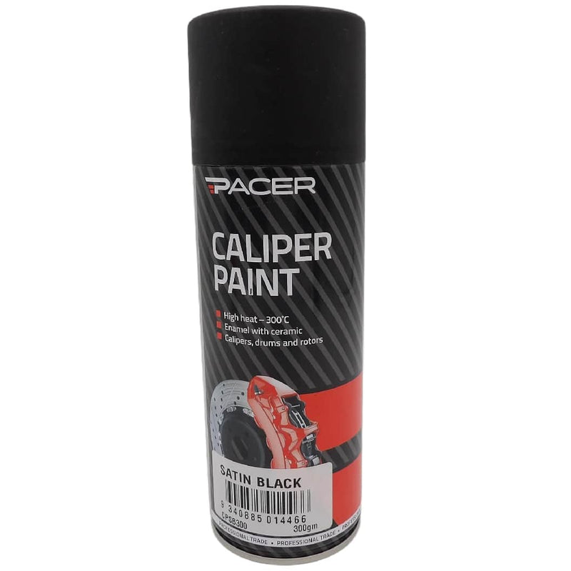 Pacer Caliper Paint [Satin Black] - 300gm Aerosol
