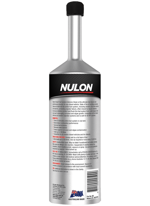Nulon Pro-Strength Diesel Fuel System Extreme Clean - 500ml