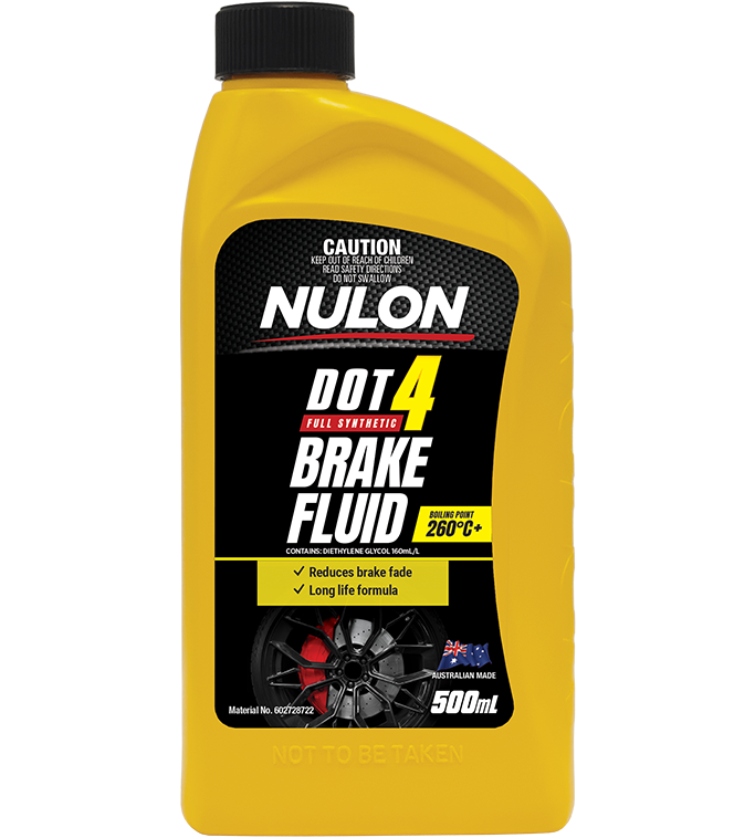 Nulon Dot 4 Full Synthetic Brake Fluid - 500ml