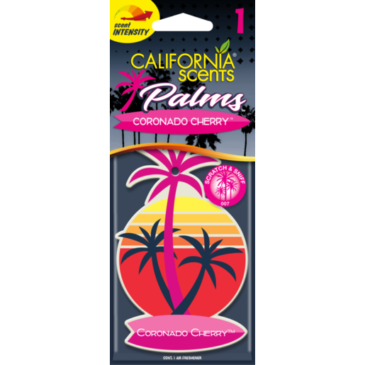 California Scents Palms Air Freshener - Coronado Cherry