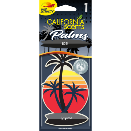 California Scents Palms Air Freshener - Ice