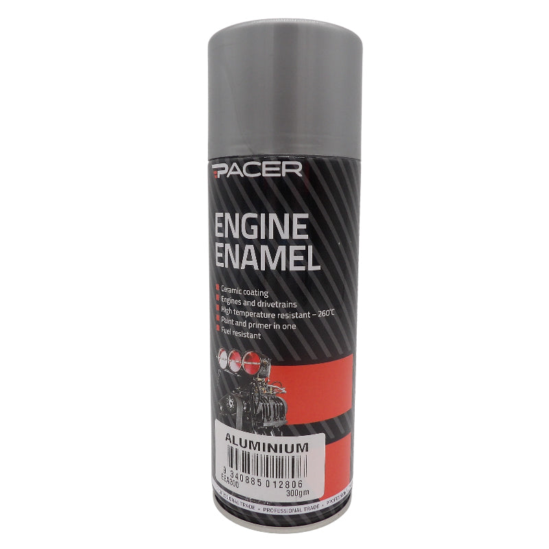 Pacer Engine Enamel [Aluminium] - 300g Aerosol