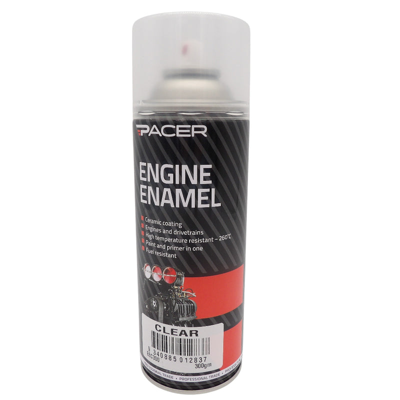 Pacer Engine Enamel [Clear] - 300g Aerosol