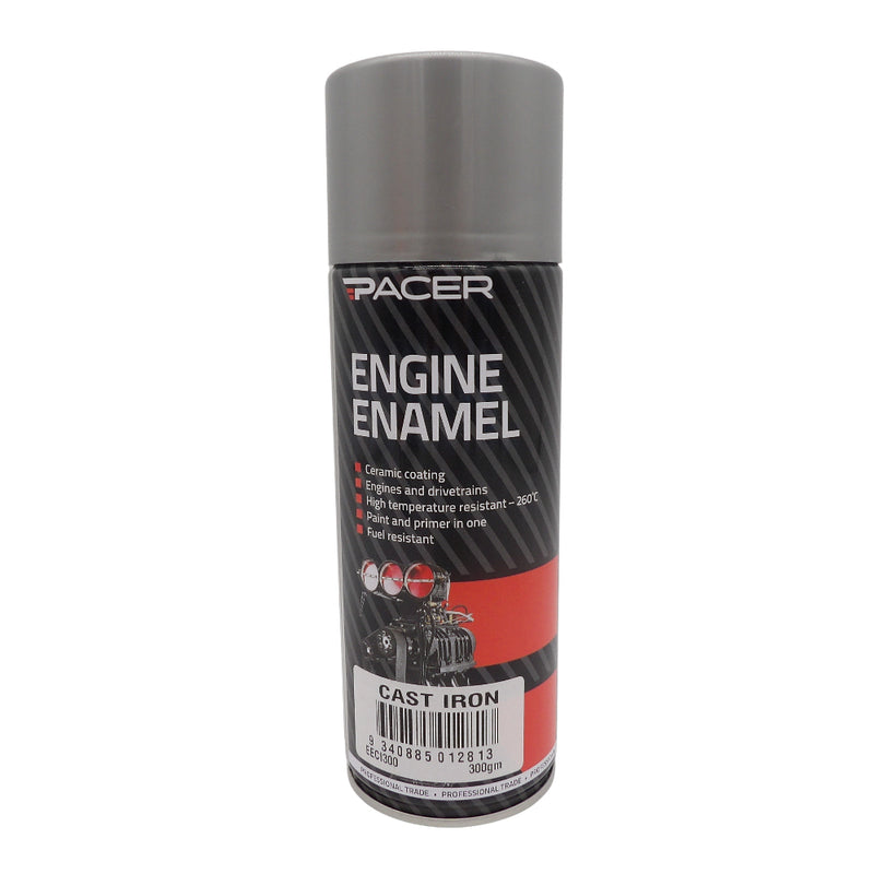 Pacer Engine Enamel [Cast Iron] - 300g Aerosol