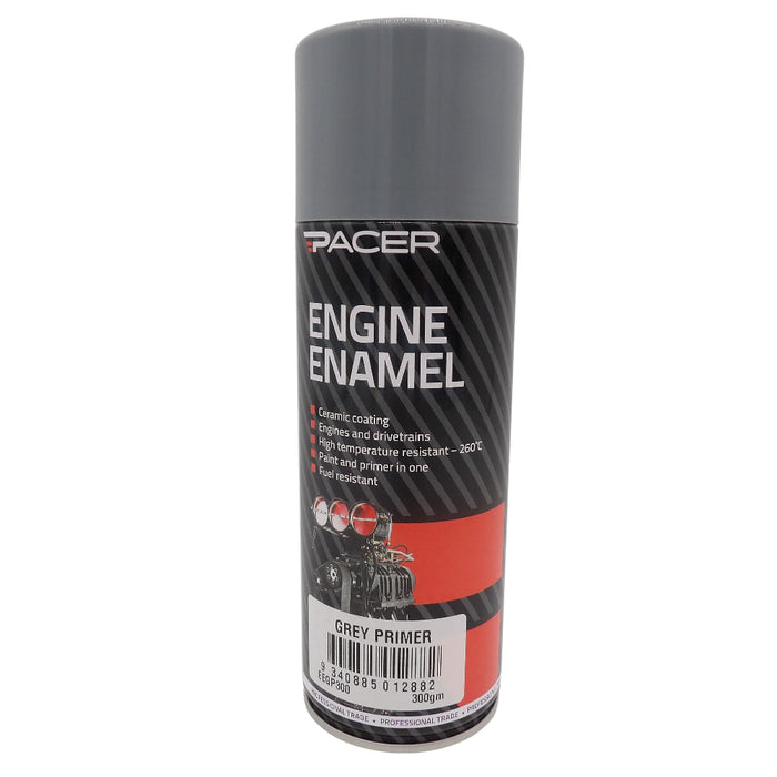 Pacer Engine Enamel [Grey Primer] - 300g Aerosol